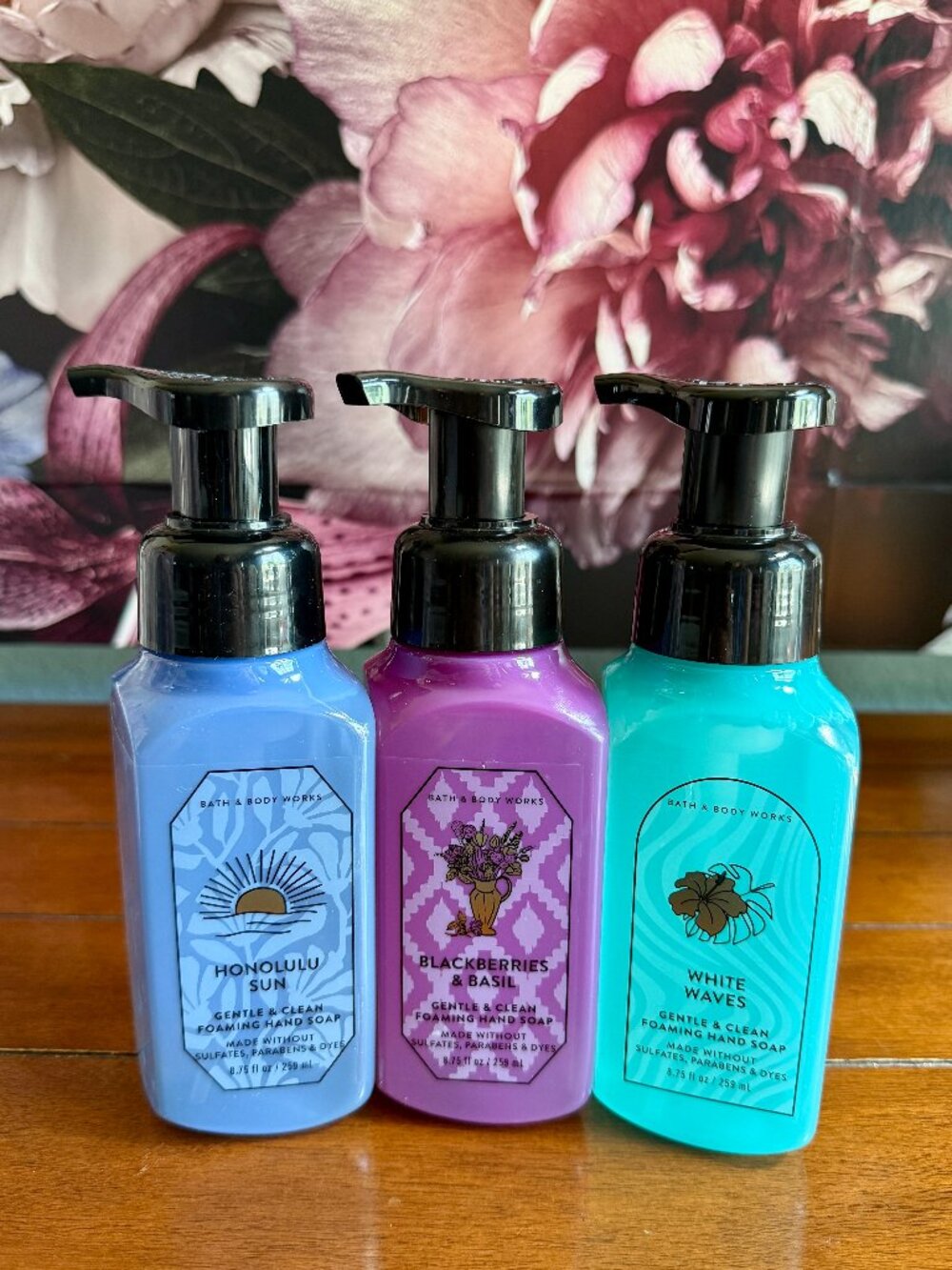 NEW 3-Pc Collection Foaming Hand Soap Bath & Body Works